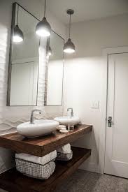 Petrified wood vessel sink #40122. 43 Floating Vanities For Stylish Modern Bathrooms Digsdigs