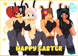 easter, minecraft, ellie walls, jenny belle, mori rose - R34 Vault
