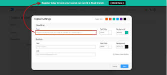 Simply the easiest way to add a topbar to your website. Leadsquared Website Widgets Leadsquared Help And Support