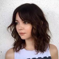Face Slimming Haircuts Before And After Google Search Medium Length Wavy Hair Medium Hair Styles Thick Hair Styles