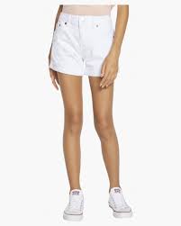 Levi's Girlfriend Shorty Shorts Big Girls 7-16 - White 16