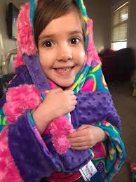 Snug as a bug with her heated blanket 🥰