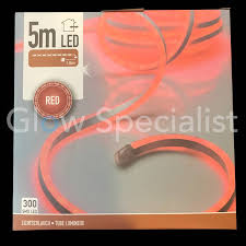 Indoor outdoor rope lights 110v 100 feet flexible led rope light kit for party wedding background trees pool eaves decoration with ul certified. Led Rope Light 300 Led 5 Meter Red Glow Specialist Glow Specialist