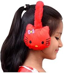 Buy Shyam Creation ( PACK OF 2 kitty Winter Outdoor Wear Adjustable Size  Ear Muffs/Warmer for Kids, Girls and Women random colour at Amazon.in