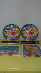 90 S Rugrats Birthday Party Supplies Party Plates And Etsy Birthday Party Supplies Twin Birthday Parties Party Supplies