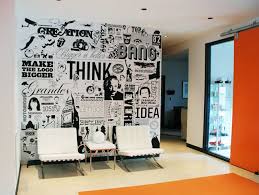Big Communications Wall Graphic Doug Van Wie Office Walls Office Mural Office Interior Design