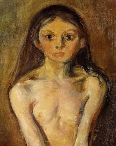 Edward Munch (1863-1944) 🇳🇴 “Puberty” ( Ergenlik ),1894 🏛️Nasjonalmuseet, Oslo, Norway #edwardmunch #munch #puberty #modernart #modernpainting #modernpainters #figurativeart #figurativepainting #figurativeartist #figurative #expression #art ...