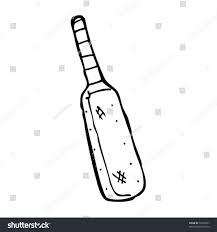Illustration of two wooden 350x470 cricket bat and ball vector illustration isolated on white eps. Quirky Drawing Of A Cricket Bat Royalty Free Stock Vector 52506631 Avopix Com