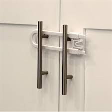 Child Safety Sliding Cabinet Locks 4 Pack Baby Proof Knobs Handles Doors U Shape Sliding Safety Latch Lock By Jool Baby Walmart Com
