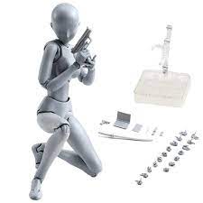Amazon.com: Action Figures Body-Kun DX & Body-Chan DX PVC Model SHF  Children Kids Collector Toy Gift, Drawing Mannequin Figure Models for  Artists : Toys & Games