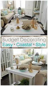 It All Started With A Cake Plate Coastal Style Decorating On A Budget Beach Cottage Decor