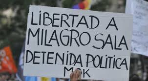 Resultado de imagen para imagenes de milagro sala marchas