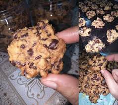 Triple chocolate chip cookies (tips untuk dapatkan biskut yang rangup). Resepi Biskut Coklat Chip Aneka Resepi Bunda