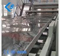 Custom Size Anti UV Interior PVC Panel Machine Price Extruder Supplier for Wall Waterproof Marble Decorative Sheet