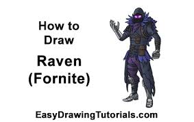 Learn how to draw the gingerbread skin from fortnite. How To Draw Raven From Fortnite Video Step By Step Pictures