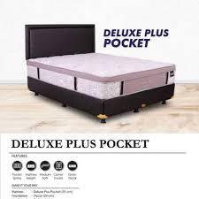 Cek harga kasur secara online di indonesia | temukan berbagai kupon & diskonnya sekarang! Kasur Springbed Central Deluxe Plus Pocket Springs Hanya Kasur Shopee Indonesia