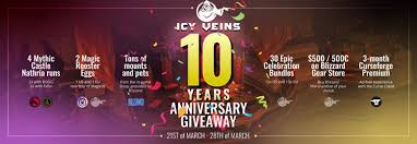 4th sun of the 6th astral moon. Icy Veins 10 Year Anniversary Giveaway News Icy Veins