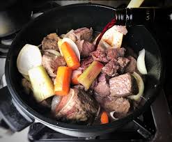 Add stew meat, seal bag and shake until meat is well coated with flour. Rich And Soulful Classic Beef Bourguignon Is The Ultimate Dinner Party Dish Cooks Without Borders