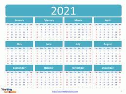 This is the list of the best printable 2021 monthly calendar or planner templates that are available for download. Printable Calendar 2021 Template Free Powerpoint Templates