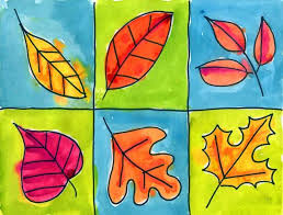 More Fall Leaves Art Projects For Kids Fall Leaf Art Projects Art Lessons Autumn Leaves Art
