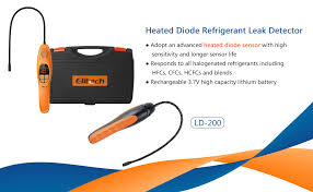 Gas leak detectors should be calibrated regularly, and if you have a corona or heated diode, those sensors will need replaced. Amazon Com Elitech Ld 200 Heated Diode Refrigerant Leak Detector Gas Leak Detector Car Hvac Leak Detector Freon Leak Detector Rechargeable Automotive
