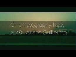 Cinematography Reel 2018