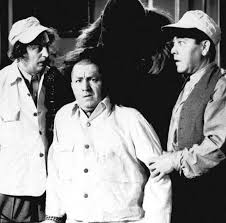 Also, of course, curly gets slapped around by moe. Who Was The Best Of The Three Stooges Curly Larry Or Moe Masslive Com