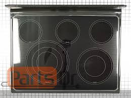 Whirlpool glass top stove replacement burners. W10877558 Whirlpool Glass Cooktop Black Parts Dr