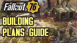 Fallout 76 C A M P Building Plans Location Guide Youtube