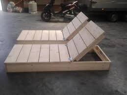 Steigerhouten Ligbed Ligbedden Steigerhout Bed Nieuw Actie Tuinmeubelen Marktplaats Nl Loungemobel Garten Selber Bauen Garten Liege Garten