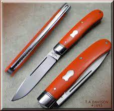 Orange Knife Pocket Knife Folding Knives Knife Design