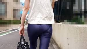 ジム帰りの人妻ピタパンレギンス!! パン線もろ出しでエロいｗ ストーキング記録｜PALPIS（パルピス）