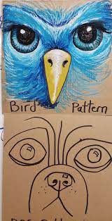 Art Ed Central Elementary Art Projects Art Lessons Middle School Animal Art Projects