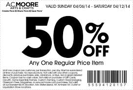 Ac Moore Coupon Ac Moore Coupons Michaels Coupon