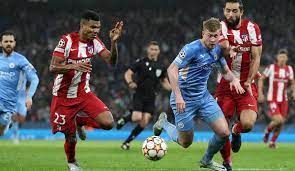 Manchester city hatte bei atlético madrid gespielt, der trainerästhet pep guardiola bei seiner antithese diego pablo simeone, und am ende fielen . Manchester City Vs Atletico Madrid Viertelfinale Der Champions League Das 1 0 Im Liveticker Zum Nachlesen