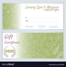 Increments are set at $10, $25, and $50 on the free pdf version and are customizable on the premium.doc option. Massage Gift Voucher Near Me