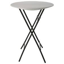 Lifetime 33 Round Bistro Table Almond Sam S Club In 2020 Round Folding Table Bistro Table Folding Table