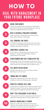 Class Of 2018: How To Deal With Harassment In Your Future Workplace – Daily  Sundial