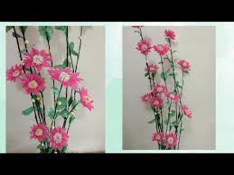 Maybe you would like to learn more about one of these? Diy Bunga Penghias Sudut Ruangan Dari Plastik Kresek Dan Bambu How To Make Flower With Plastic Bag Youtube