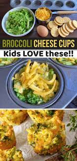 Broccoli Cheese Cups A Quick Easy Healthy Snack Idea For Kids Recipe Healthy Snacks Easy Quick Easy Healthy Snacks Easy Healthy Recipes