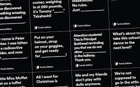 Maybe you would like to learn more about one of these? Cards Against Humanity Family Edition Delivered Kids In Quarantine Slashgear
