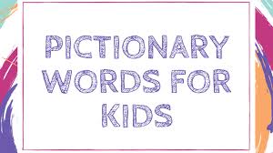 Teams compete against each other to have the most guessed words and win the game. 300 Pictionary Word Ideas For Kids Wehavekids