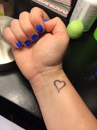 There are 316 heart wrist tattoo for sale on etsy, and they cost 6,64 $ on average. Small Open Heart Tattoo Double Open Heart Tattoos 2020
