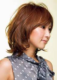 ヘアイメージ ミディアムロング ショートのヘアスタイル 髪型