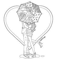 This virtual coloring book provides everything to let your child get carried away choosing colors and creatively painting! L Image Contient Peut Etre Dessin People Coloring Pages Umbrella Coloring Page Coloring Pages For Grown Ups