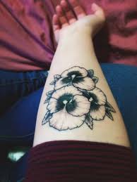 Pansy tattoo is an incredible approach to respect the memory of such peoples who were your nearby individuals yet needed to pass away. Pansy Flower Tattoo Meaning And Awesome Designs Flowertattooideas Com