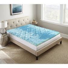 Contura 2 Inch Gellux Gel Infused Cooling Foam Mattress Topper Twin Walmart Com Gel Mattress Topper Foam Mattress Topper Memory Foam Topper