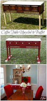 Enjoy free shipping on most stuff, even big stuff. Remodelaholic 70 S Coffee Table Refinished To Buffet Table