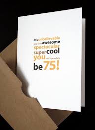 Happy Birthday Card Ideas For Grandpa Happy 75th Birthday Card For Him Her Friend Husband Wife Mother Father Grandmother Grandfat Dad Birthday Card 65th Birthday Cards 60th Birthday Cards