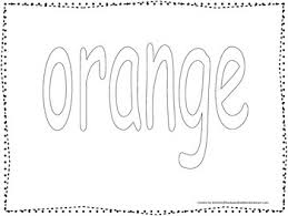 Subscribe for more videos like this because i had a lot of fu. Color Collage Spelling Spell And Color The Word Orange Preschool Worksheet